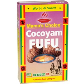 MAMA'S CHOICE - Cocoyam flour (Fufu), (1 x 624 g)