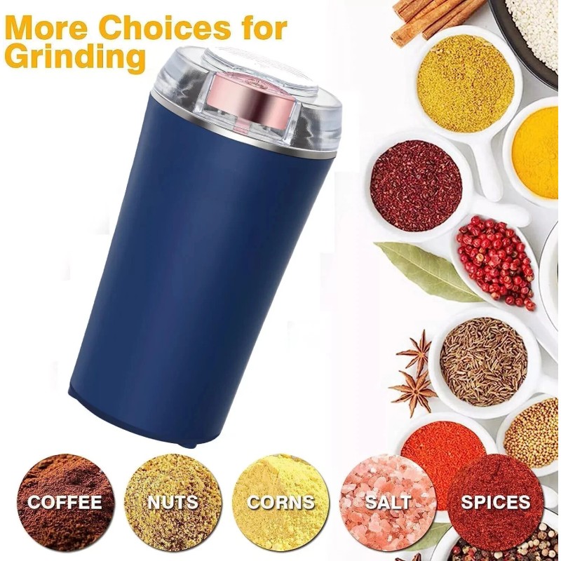 Smiles R Us Electric Herb Grinder 200W Powerful Fast Grinding