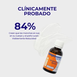 Neoprosone Sérum Despigmentante Blanqueador Iluminador Vitamina C y Alfa Arbutina 30ml Todo Tipo de Piel Quita Manchas Oscuras Melasma Profundo Paño Antiedad Antiarrugas