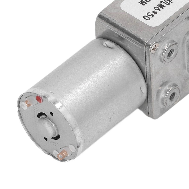 30RPM DC Geared Motor Self Locking Ability Great Adaptation Worm