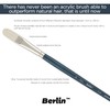 Creative Mark Berlin Synthetic Long Handle Artist Brush - Flat