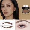 Eyebrow Stamp Kit & Waterproof Powder - Natural Tinting Coloring