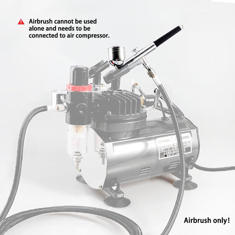 Langlengtec Airbrush Pen Set – Complete Spray Gun Kit for