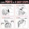 Small PONY-O for Very Fine Hair or Sections of Hair