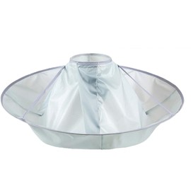 [Mirhua] Folding Waterproof Haircut and Hair Dye Tool at Home Adjustable Neckline Size Available for Adults, Kids, Men and Women