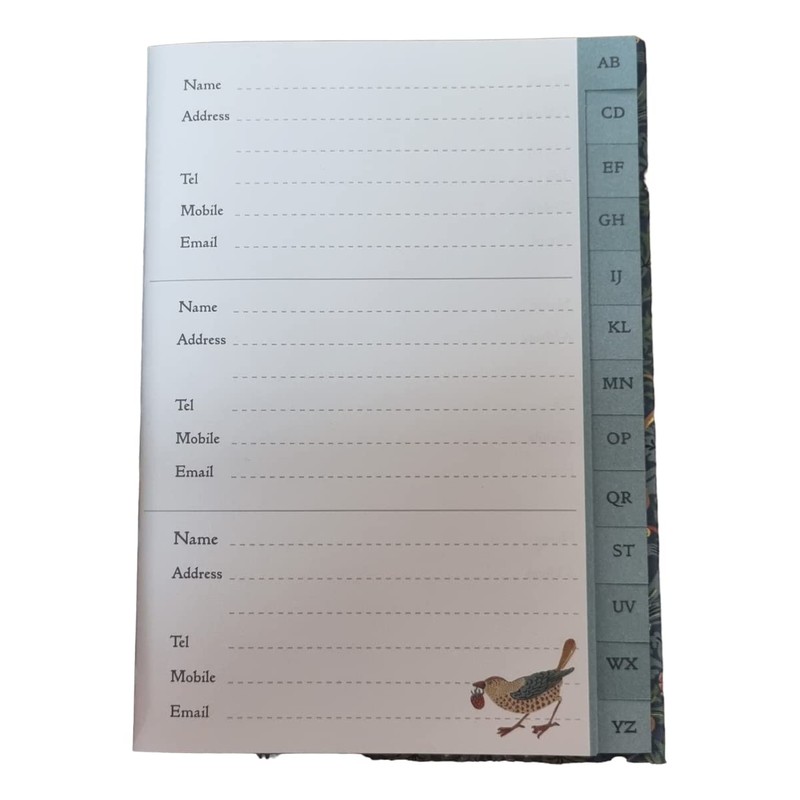 William Morris Stationery - (William Morris - Address & Birthday