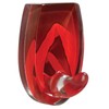 SANWOOD 6501515 Haken Scarlet, Polyresin mit Rosenmotiv