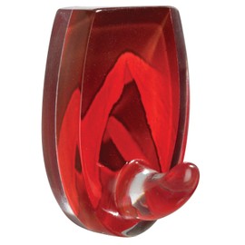 SANWOOD 6501515 Haken Scarlet, Polyresin mit Rosenmotiv