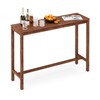 Cozyman Bar Table, 53" Bar Height Pub Table, Counter Height