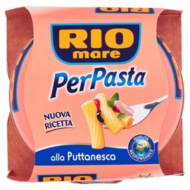 Rio Mare Condimento per Pasta Puttanesca con Tonno, 160g