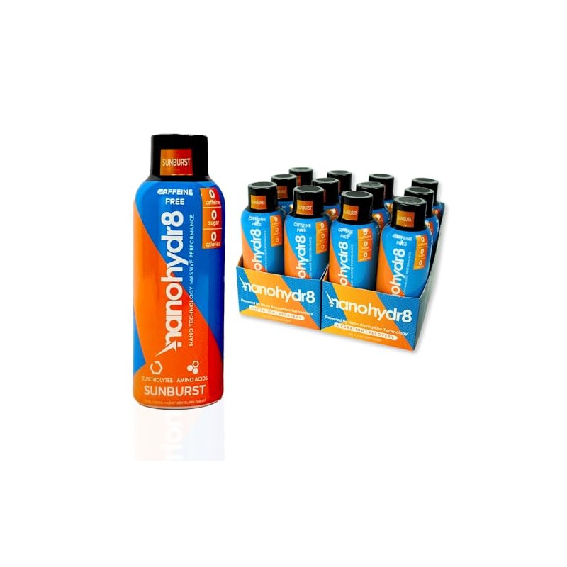 Nanohydr8 Workout Energy Drink with Nanotechnology for Fast Hydration and