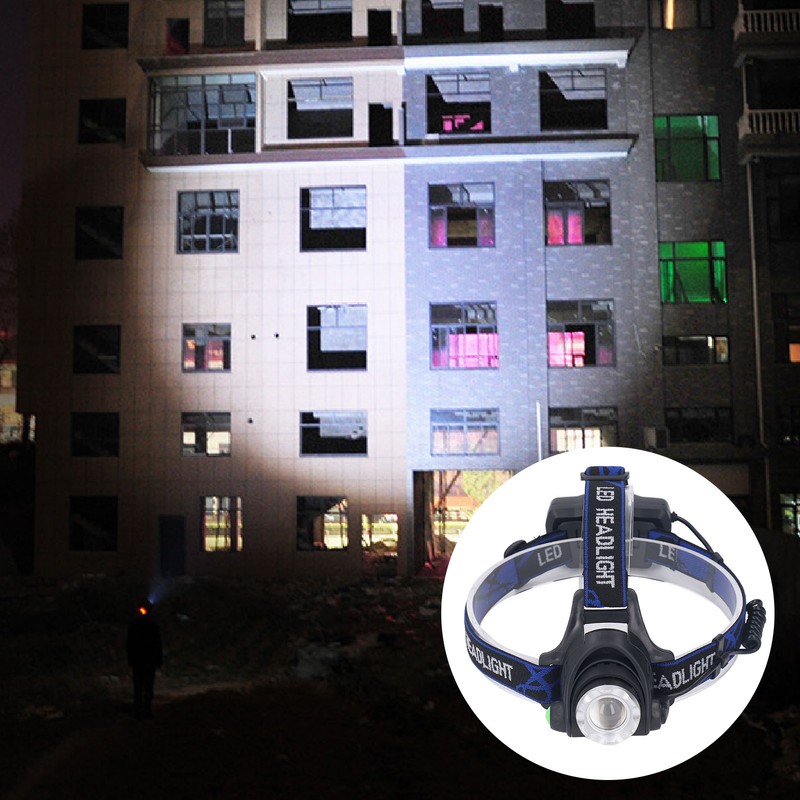 LED Headlamp High Brightness Head Lamp Working Light Adjustable 3