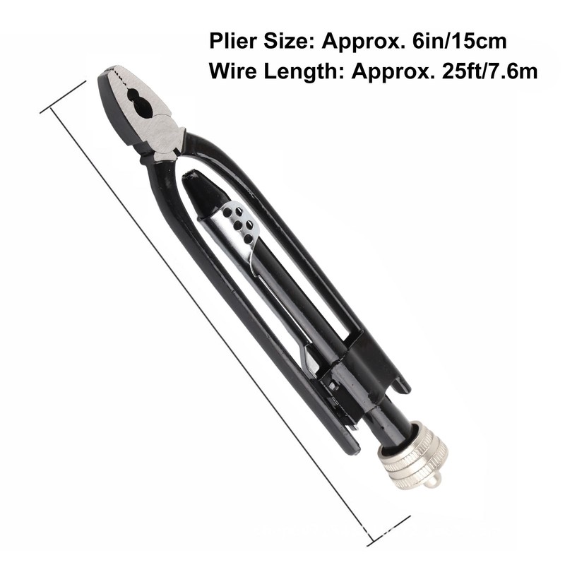 21cm Safety Wire Plier with 25ft Wire High Carbon Steel