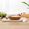 Restaurantware-Coco Casa 7.1 x 5.5 x 2 Inch Heart Wood