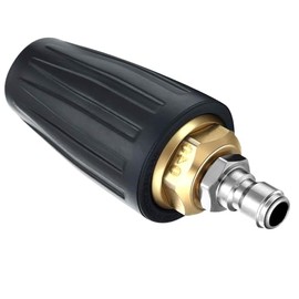 80144 4500 PSI Universal Turbo Pressure Washer Nozzle for Simpson Cleaning Pressure Washer 1/4-Inch Quick Connect, Hot- or Cold-Water Use