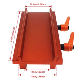 Astromania Wide-to-Narrow Dovetail Clamp Plate from Losmandy to Vixen 205mm