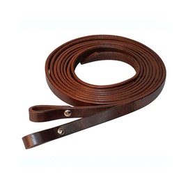Circle Y Two Piece Reins 01 Walnut