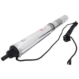 2 HP 42GPM CCIYU Deep Well Water Pump 220V 230V 240V 440ft Submersible Water pump Booster for Swimming Pool Garden Tub Pond Flood Drain with Garden Hose Adapter