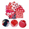 COHEALI 30sheets Valentine's Day Cloth of Patchwork for Sewing Quilting
