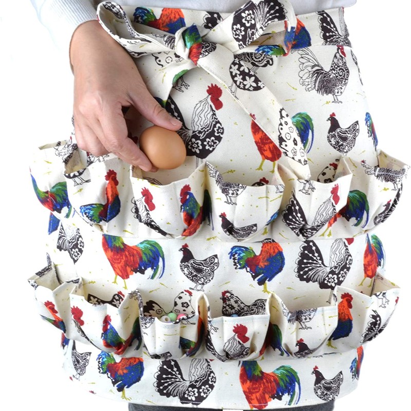 2Pcs Eggs Apron Eggs Collecting Gathering Holding Apron for Chicken
