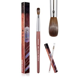 Kolinsky Acrylic Nail Brush KEMEISI (Size 10 Red)
