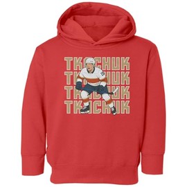 Tkachuk 2025 Ice Hockey Champion - Florida Fans Toddler Hooded Sweatshirt (Red, 5T)