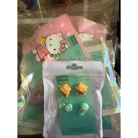 Kawaii Kitty Mystery Bags 10+ Gifts Inside Earrings, Hair Clips, Pens #2