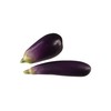 zaoalife 2pcs Artificial Eggplants Simulation Eggplants Mini Purple Eggplants Simulation