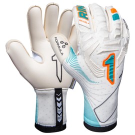 Rinat Nkam Pro W/G Goalkeeper Gloves Adult Unisex White Green Size 7