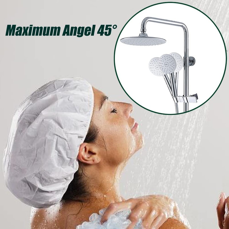 PIGIAOKA Adjustable Hand Shower Bracket for Slide Bar, Universal 20-25MM