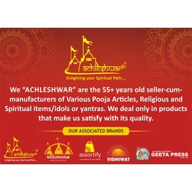 Achleshwar Original Cotton Red Thread/Nazar Dhaga -30 Meter