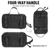 CASONMMAX 4 Set Tactical Packing Cubes ，Compressible Mesh Duffle Storage