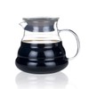 Blue Brew Clear Glass Range Coffee Server for Pour Over