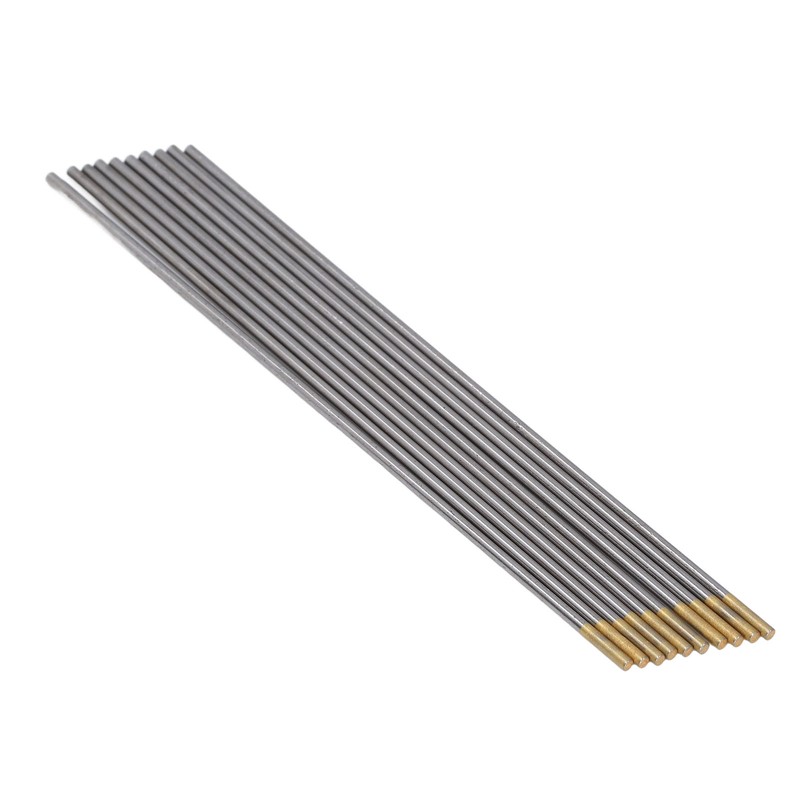 10Pcs TIG Welding Tungsten Electrode 3/32 X 6in Tungsten Needle