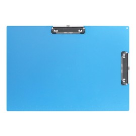 Acocony 11x17 Clipboard Double Clip Extra Large Clipboard Low Profile Clip 11 x 17 Clipping Board Plastic Blue Pack of 1
