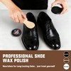 Koudecy Shoe Shine Kit for Men & Women, 16Pcs Black