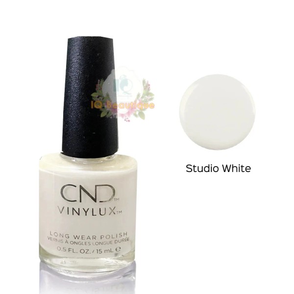 CND Vinylux Long Wear Nail Polish 5oz/15mL Studio White
