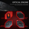 Archuu Mechanical Gaming 2.4G Mouse, 1000/1200/1600 3-Speed DPI Ergonomic Mouse