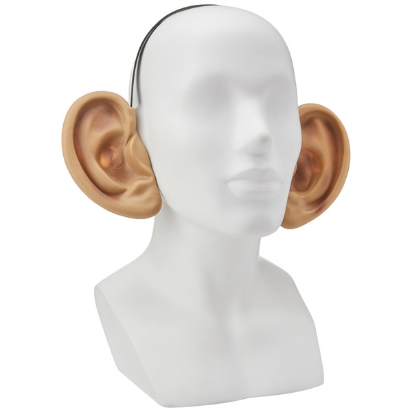 Bristol Novelty MD217 Big Ears on Headband | Flesh | Pack of 1, unisex-adult, Beige, One Size