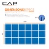 CAP Barbell 1/2-Inch Interlocking EVA Foam Exercise Puzzle Mats -