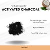 Supercapacitor Activated Carbon Powder 100g – >1800 m²/g Surface Area,