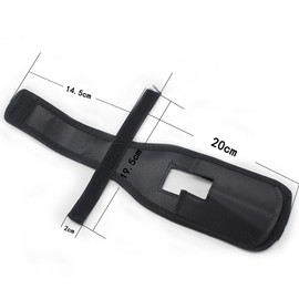 FOLANDO Fishing Rod Sleeve, Fishing Pole Sleeve Protector Cap Fishing Reel Bag Fishing Tackle Tie Bag Accessories