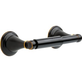 DELTA 70050-OB Windemere Toilet Paper Holder, 24 Inch Towel Bar, Oil Rubbed Bronze