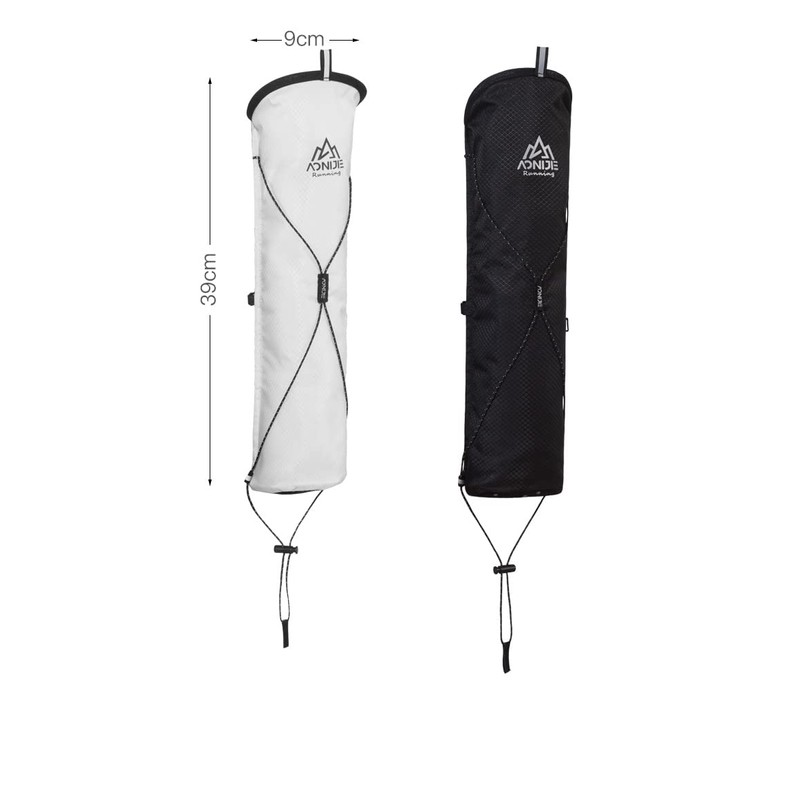 Lightweight External Hiking Pole Storage Bag Fish Bone Pocket Opening