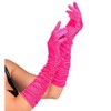 W WIDMANN MILANO Party Fashion - Gathered Satin Gloves with