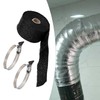 Amagogo Stoves Pipe Wraps, Chimney Ribbon, Outdoor Portable Flue Burner