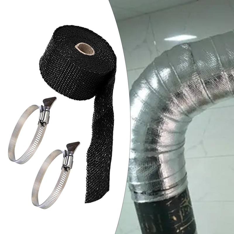 Amagogo Stoves Pipe Wraps, Chimney Ribbon, Outdoor Portable Flue Burner