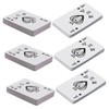Totority 6sets Miniature Poker Cards for Boy Girl Game Props