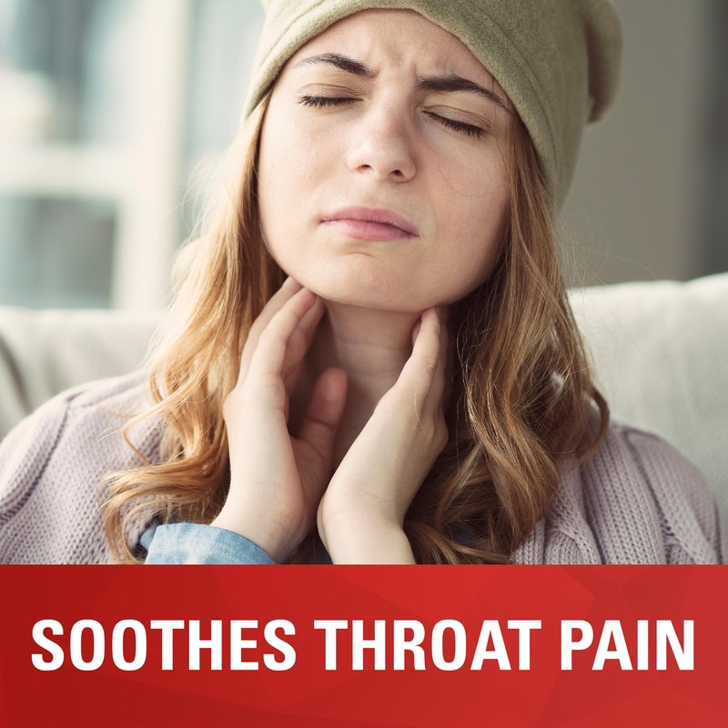 Chloraseptic Travel-Size Sugar-Free Sore Throat Spray, Cherry, Spray Soothes Throat