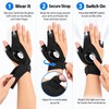LED Fingerless Glove for Night Tasks – Hands-Free Light with